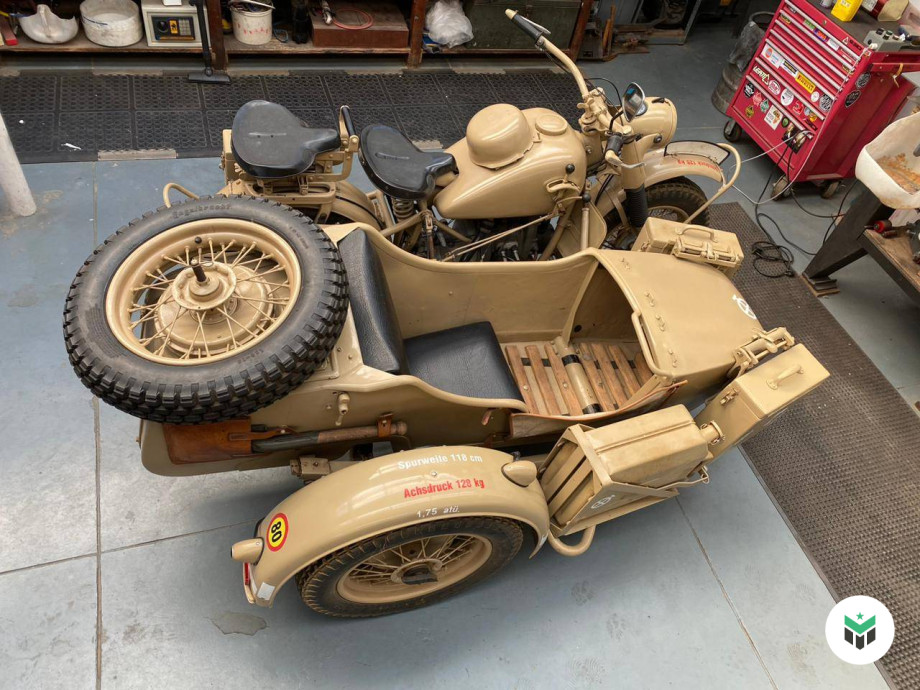 1943 Bmw R75 With Sidecar – Bmw R 75 Side Car – BJSMHF
